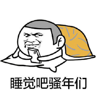 表情包睡觉吧