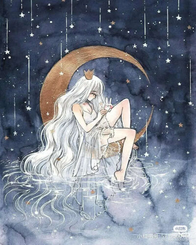 星空少女壁纸