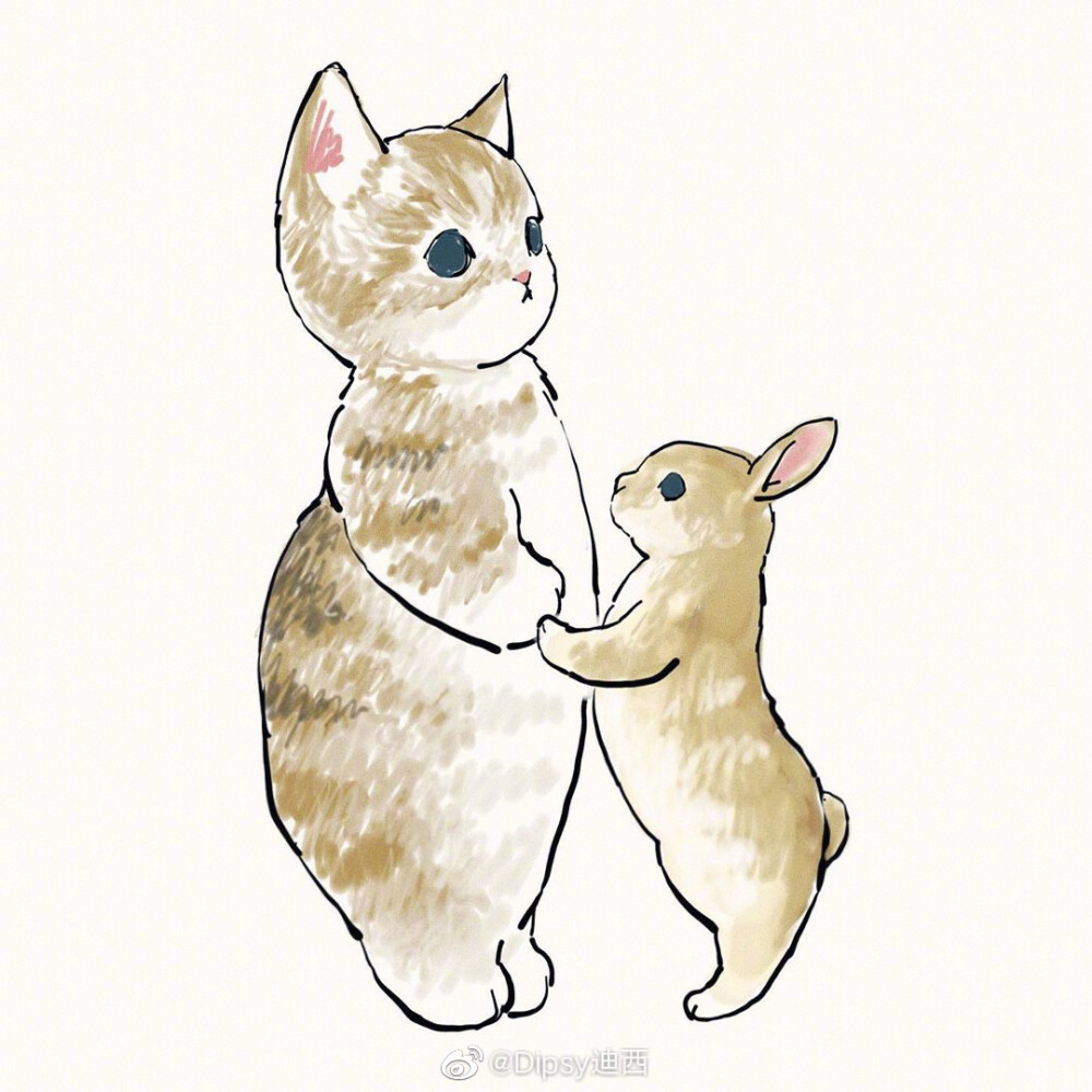日本猫奴插画师mofusand的日常吸喵作品