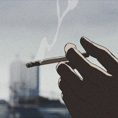 一根香烟头像图片