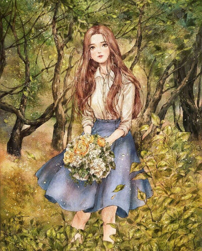 【插画设计】韩国插画师 aeppol(i _aeppol)绘画作品