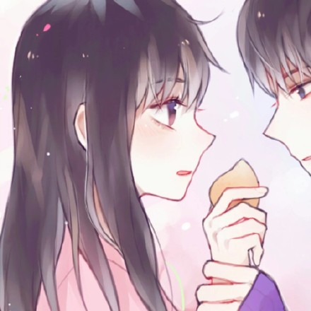 动漫情侣头像女生