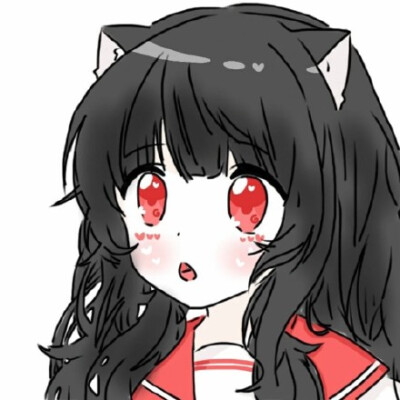 女生可爱头像猫耳