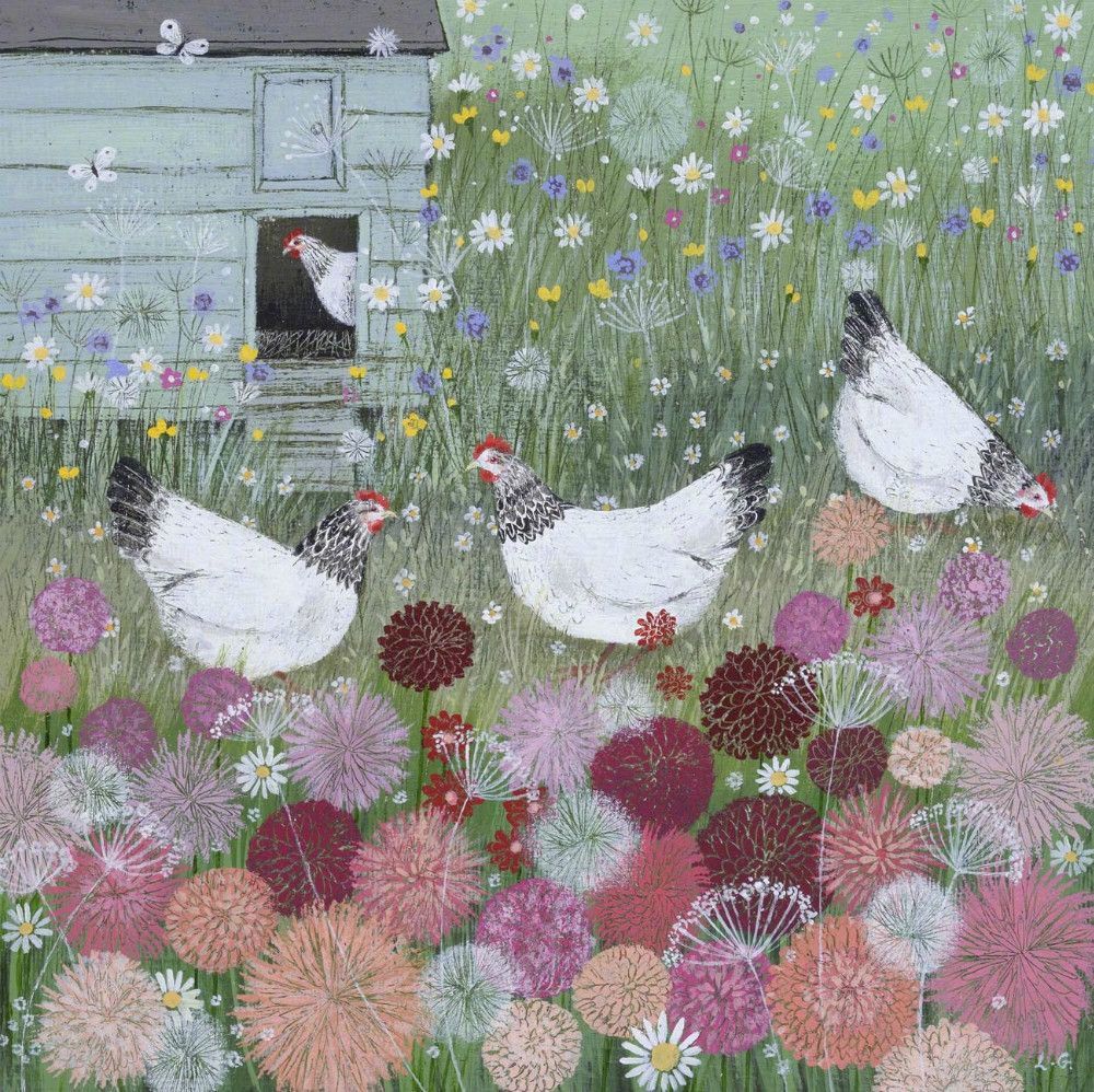 【绘画作品】画家 lucy grossmith 画笔下的田园四季 