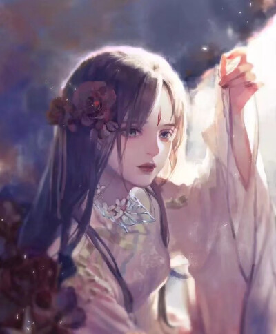 清冷古风动漫女头
