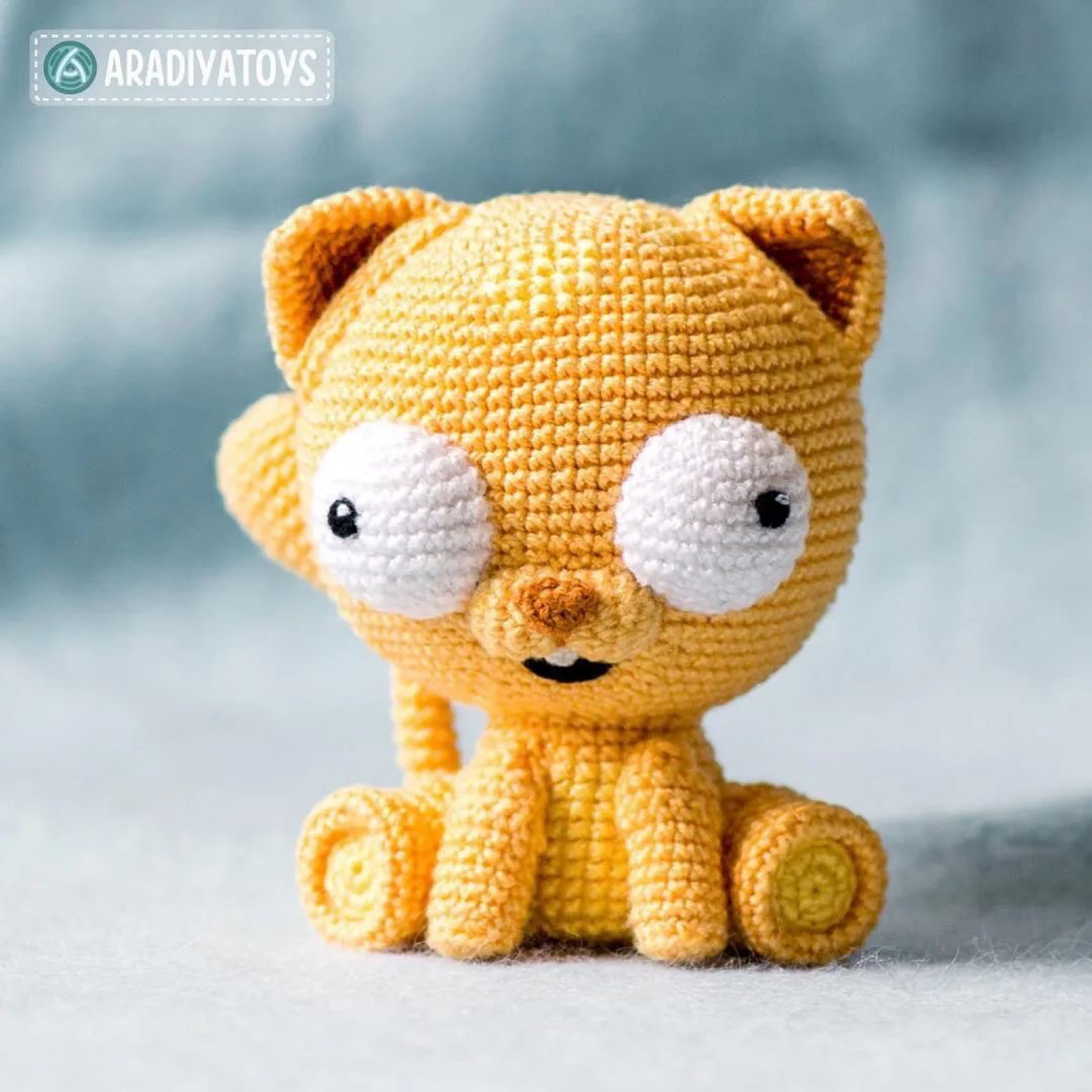 钩针玩偶 猫猫 可爱