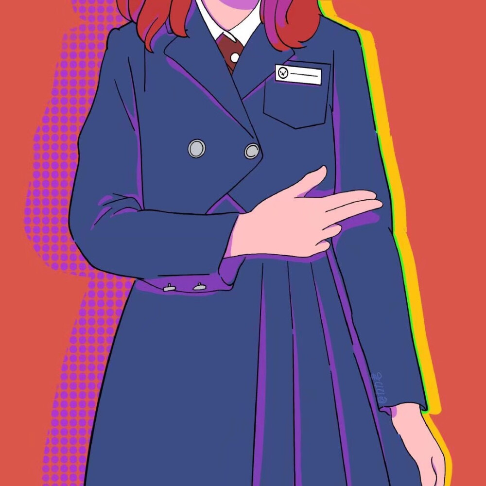 可盐可甜的女生头像动漫手绘女头