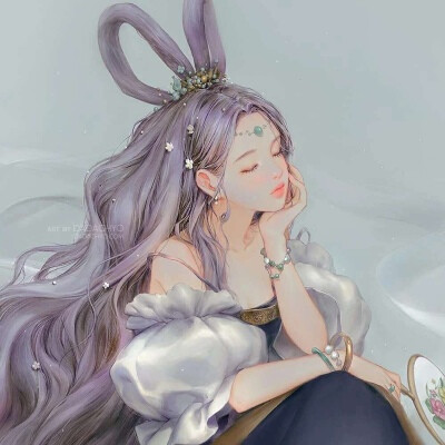 二次元唯美古风女头