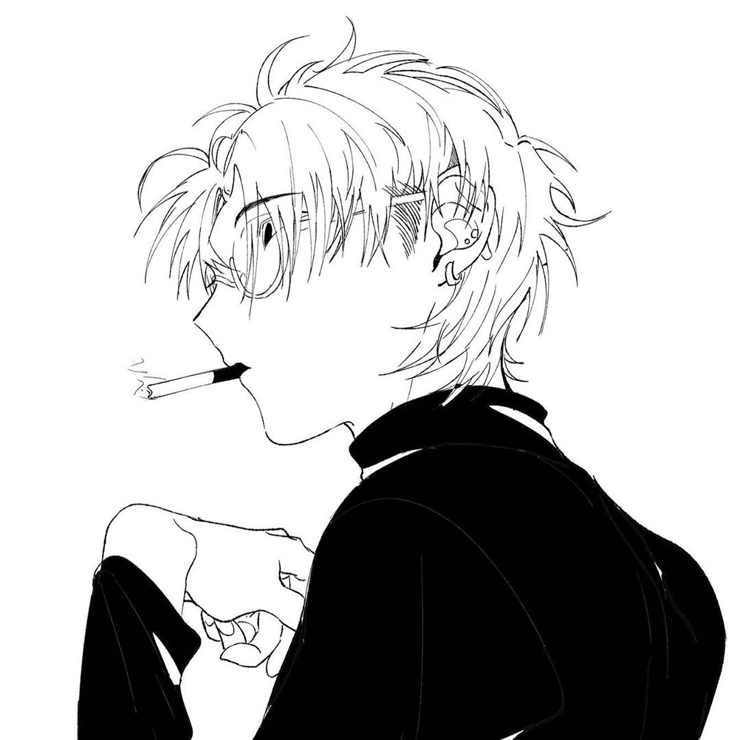 动漫男头#情侣头像画师ins:4848oxo