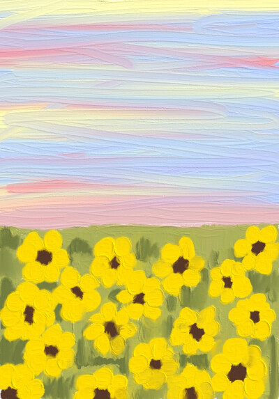 ipad油画壁纸