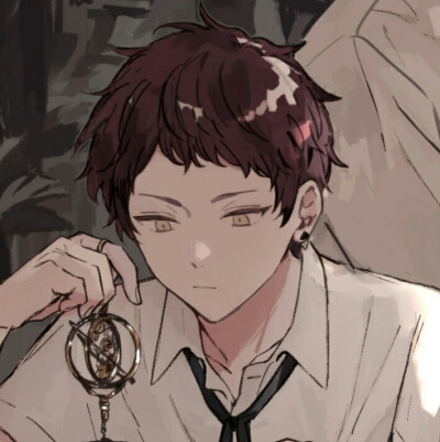 动漫男头#情侣头像画师twi:nnmy_ltp0/p站:いと