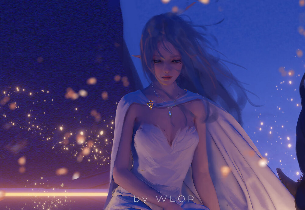 王凌【wlop】《ghost blade/鬼刀》漫画的作者