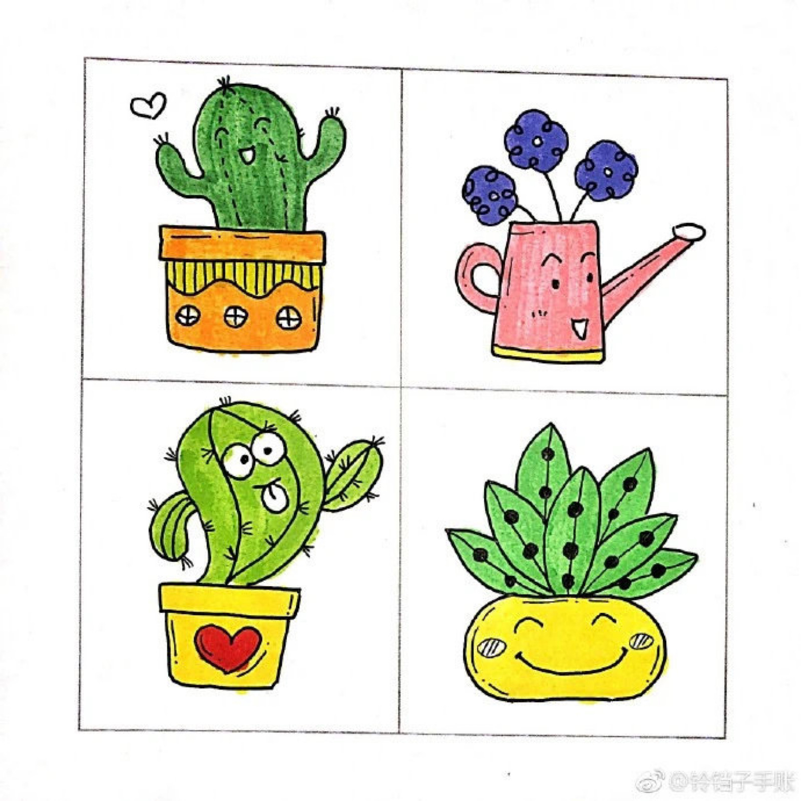 植物简笔画