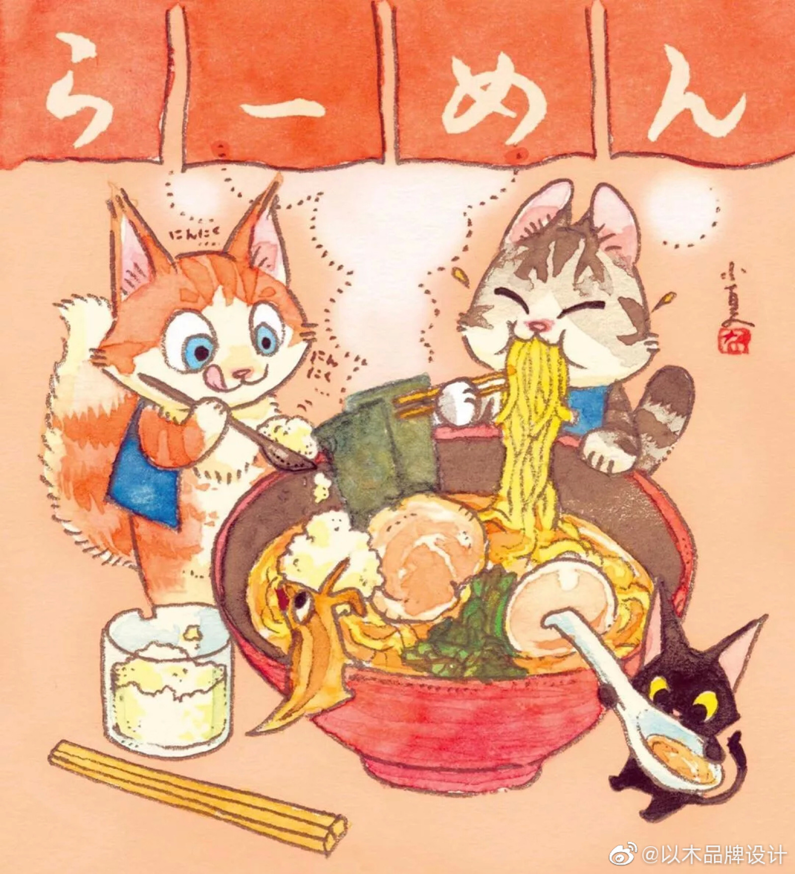 分享ins konatsu-tunacan超萌插画[兔子][爱你]