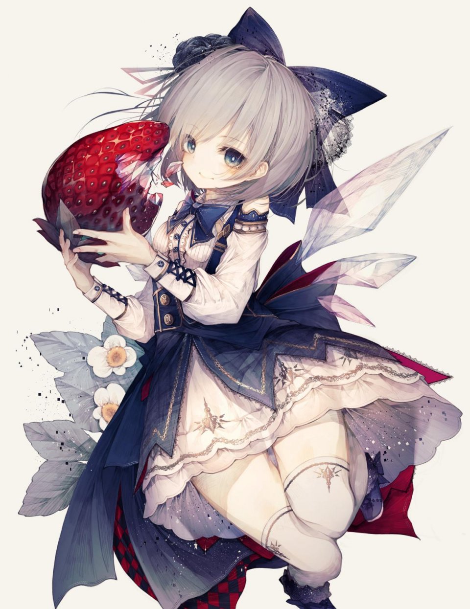日本插画师ヒトこもる可爱动漫人物插画作品欣赏