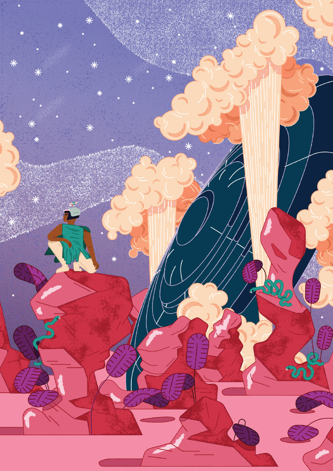 【插画设计】来自插画师 kiki ljung 绘画作品 | www.kikiljung.com