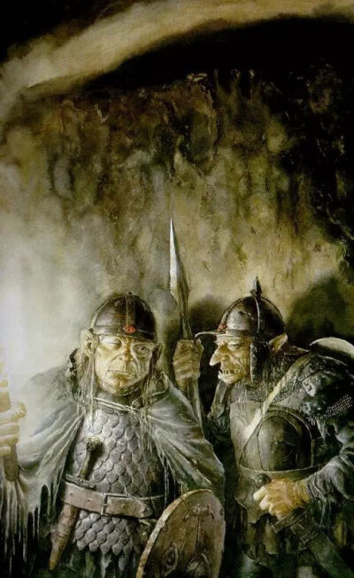 指环王插画大师:艾伦·李(alan lee) 《魔戒》全集插画