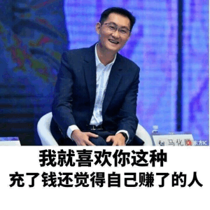 马化方我就喜欢你这种充了钱还觉得自己赚了的人