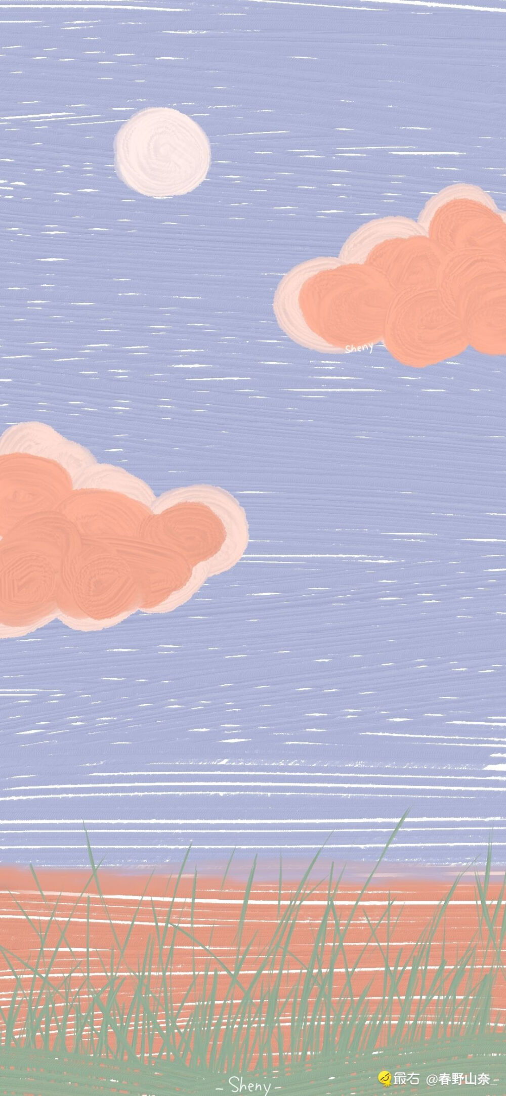 云朵壁纸 图源最右