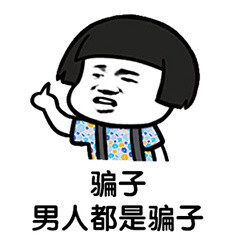 男人都是骗子的表情包