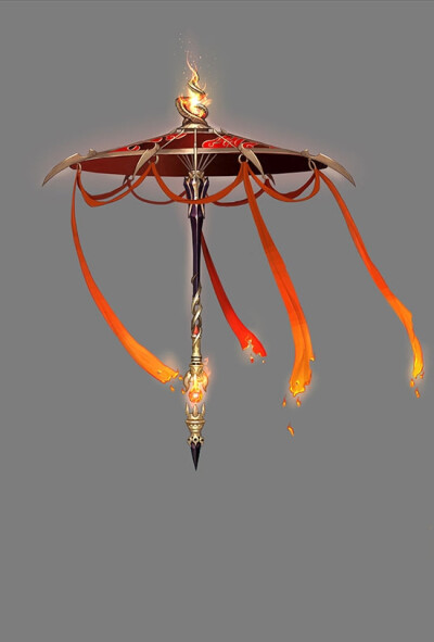 古代武器伞图片