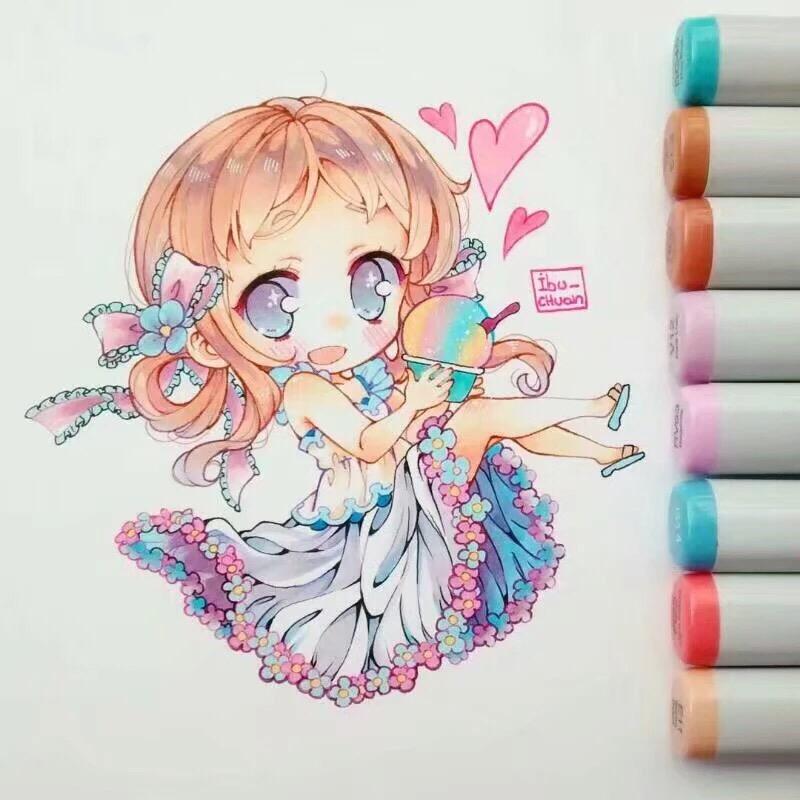 插画师 ins:ibu-chuan 作品