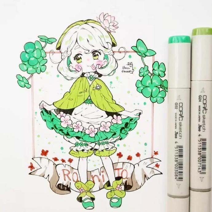 插画师 ins:ibu-chuan 作品