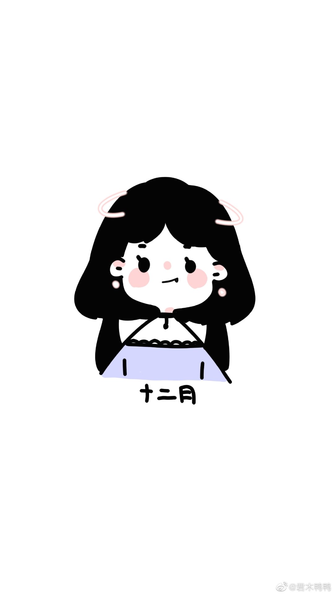 月份拟人系列(下)原创:@君木鸭鸭