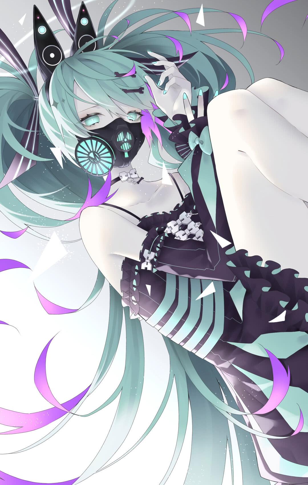 毒液初音图片