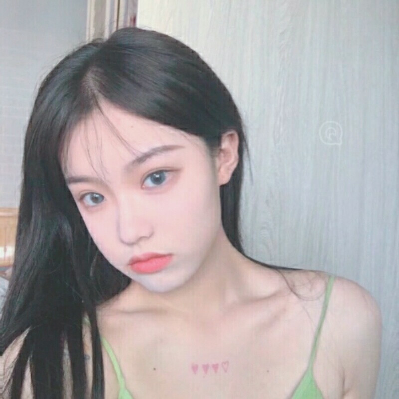 ins风干净女头.