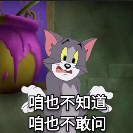 咱也不知道,咱也不敢问(猫和老鼠汤姆猫)