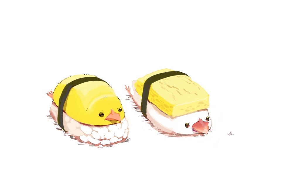 动漫美食图 p站画师:チャイ 画师id:1096811