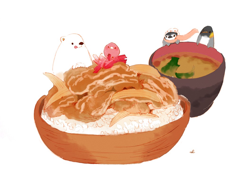 动漫美食图 p站画师:チャイ 画师id:1096811