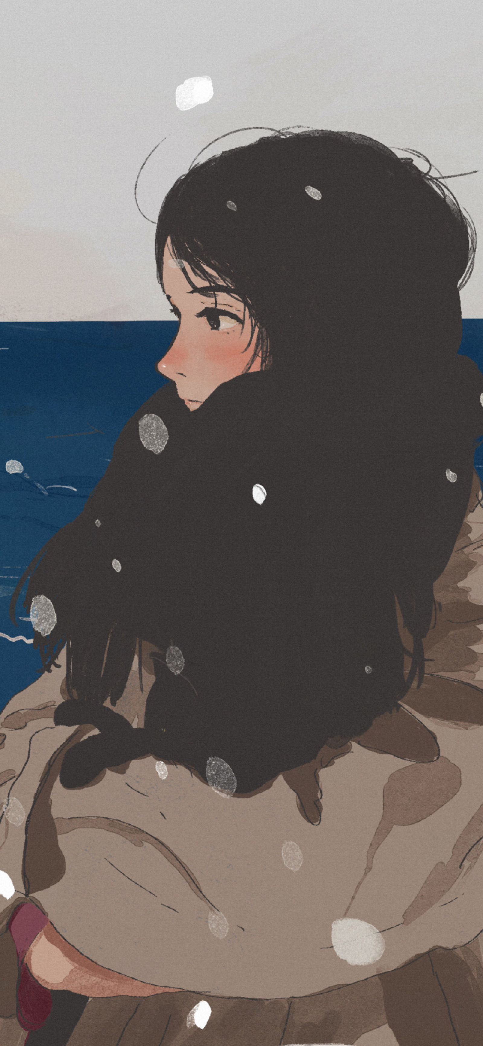 插画壁纸 ins 手绘