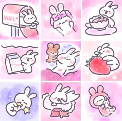 少女心兔子玩偶头像