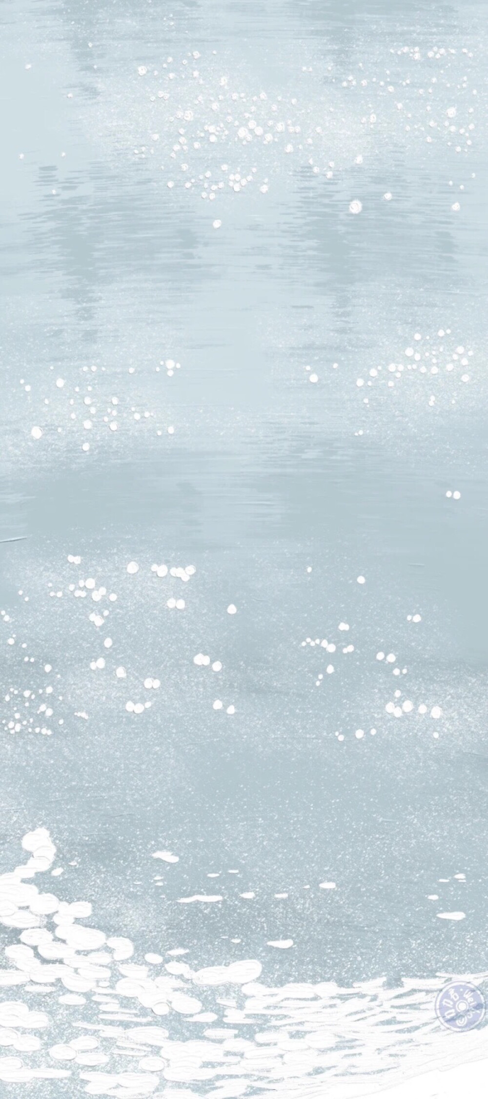 干干净净的油画壁纸