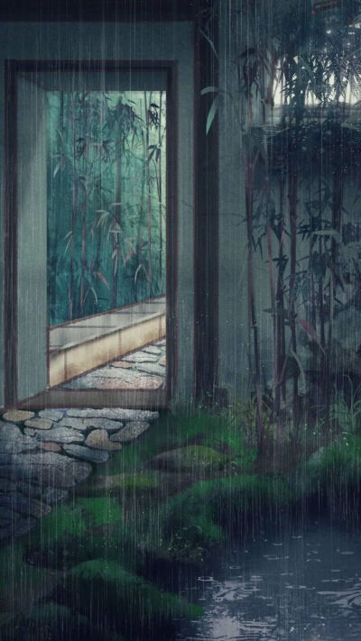 庭院壁纸古风