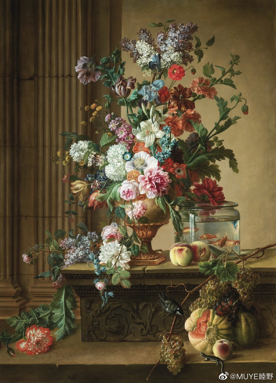 荷兰静物花卉画家gerard van spaendonck