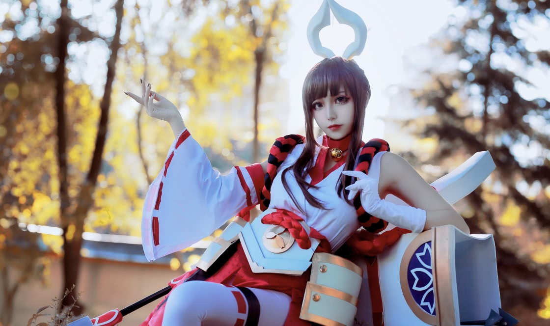 王者荣耀cosplay 伽罗