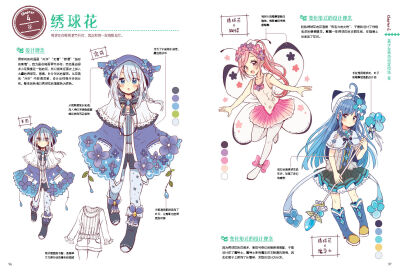 漫画拟人:美少女设定资料集