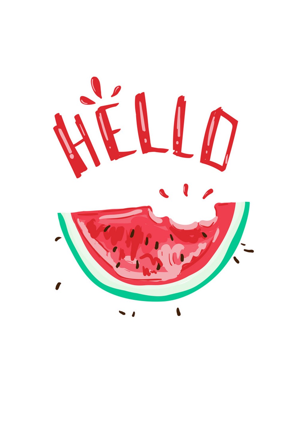 西瓜 文字