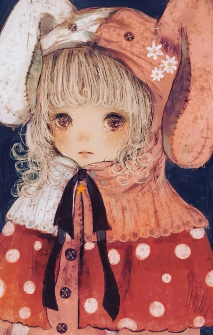 插画师:orie(twi:orie_h)的作品可爱的鹿眼女孩