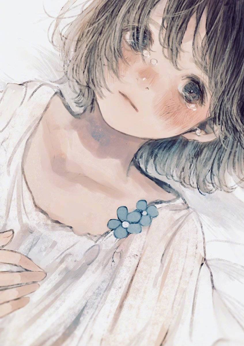 插画师:orie(twi:orie_h)的作品可爱的鹿眼女孩