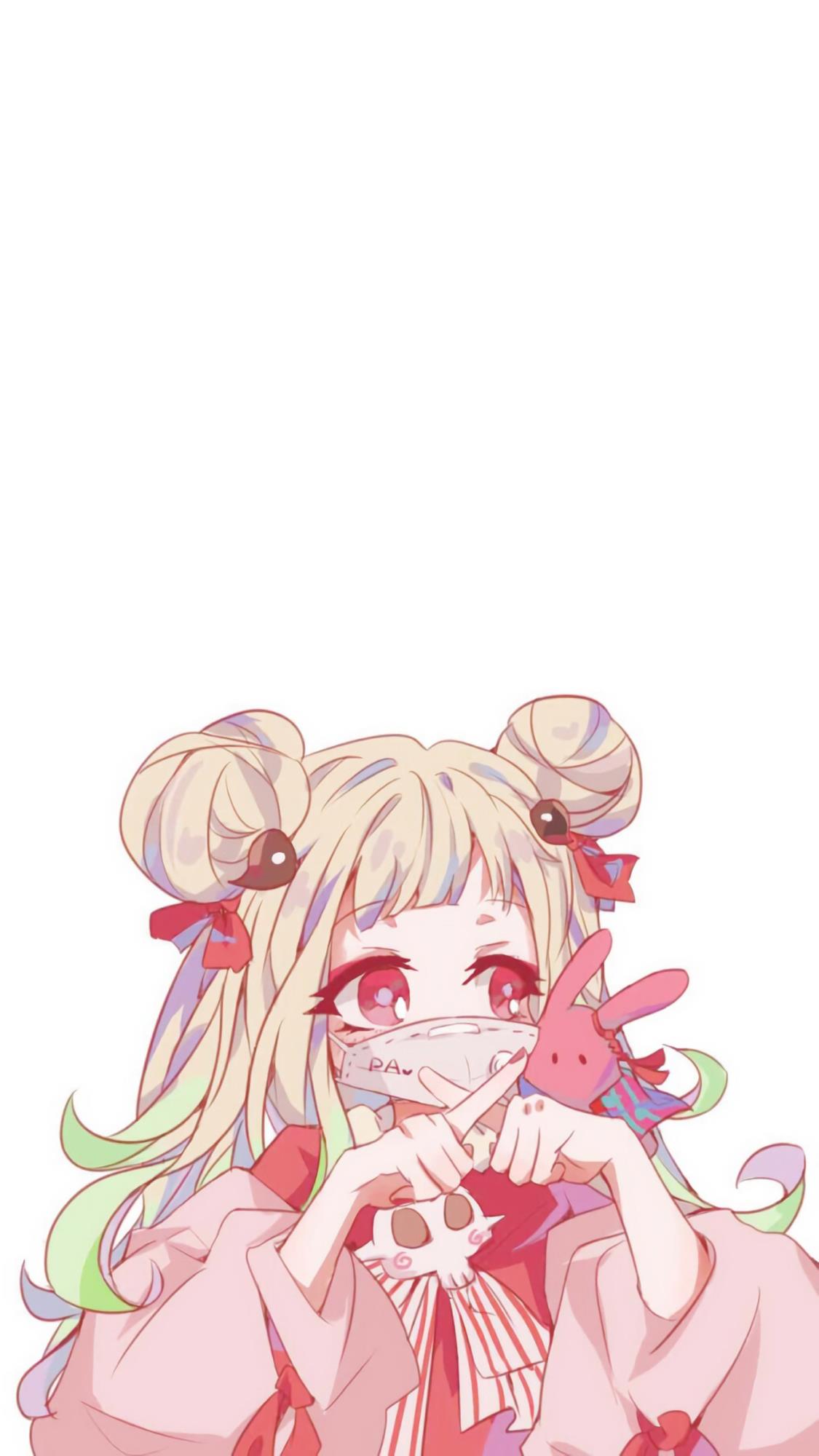 情侣壁纸 ( ) #萌系可爱#分屏壁纸#手绘卡通