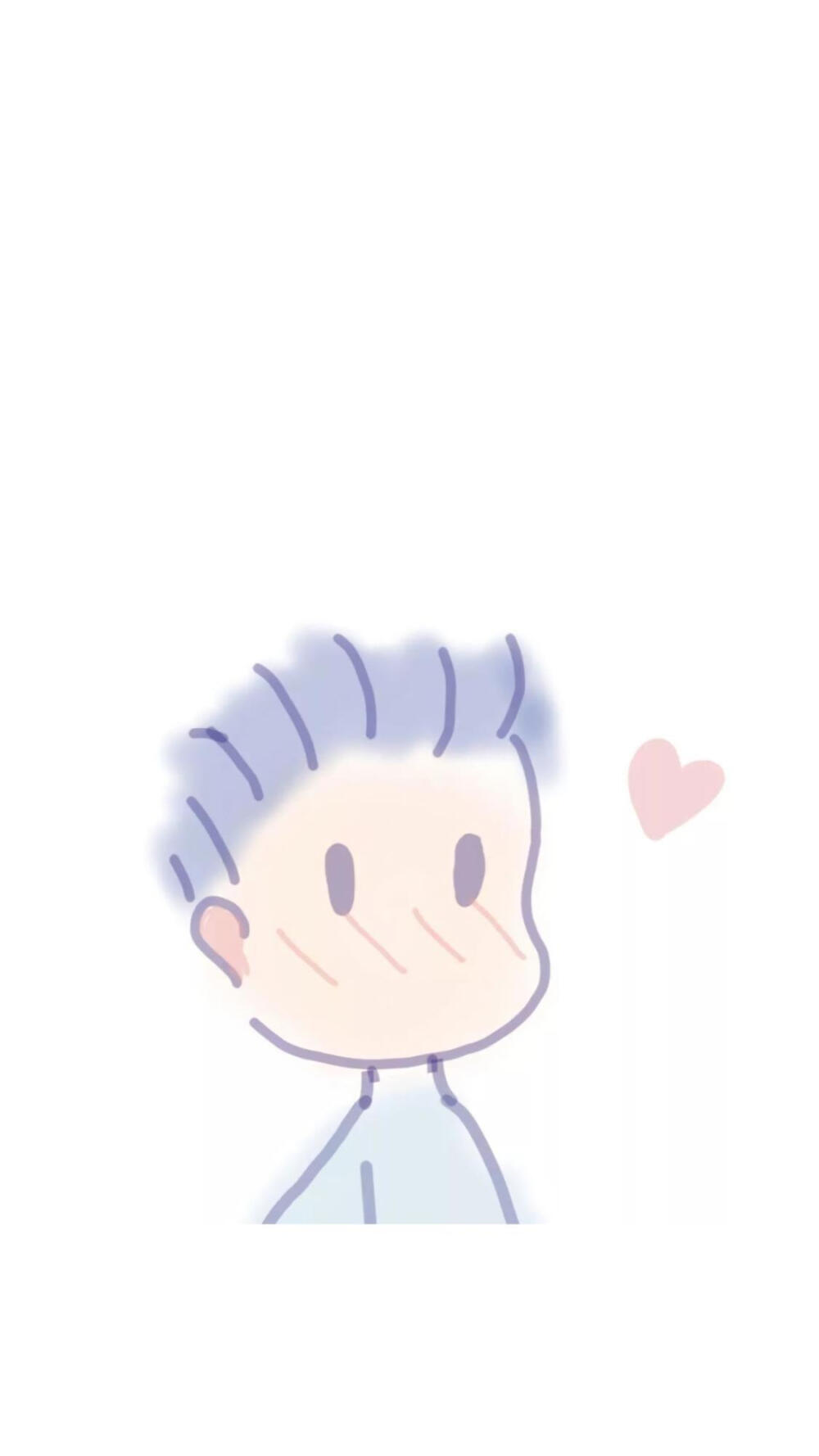 情侣壁纸 ( ) #萌系可爱#分屏壁纸#手绘卡通