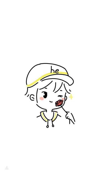 情侣壁纸 ( ) #萌系可爱#分屏壁纸#手绘卡通