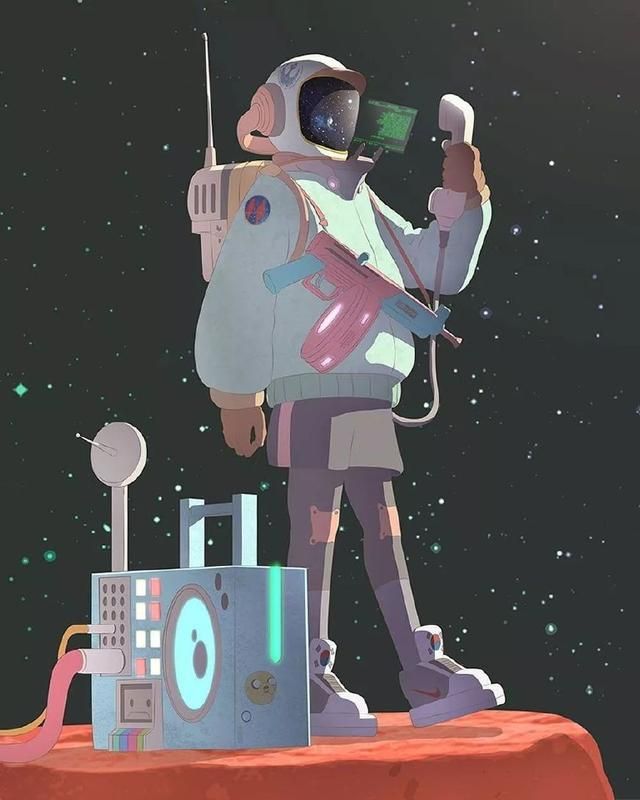 太空人 宇航员 壁纸