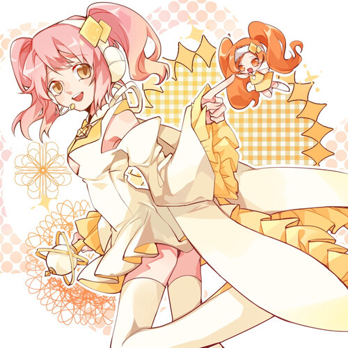 【守护甜心】日奈森亚梦与戴雅的变身形态