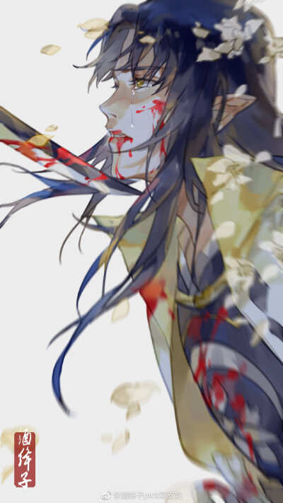 中国画师 酒绛子(微博@酒绛子pick双皮奶)阴阳师