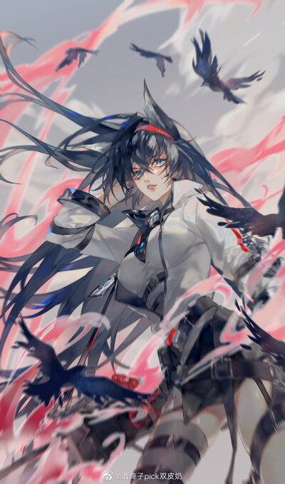 中国画师 酒绛子(微博@酒绛子pick双皮奶)明日方舟
